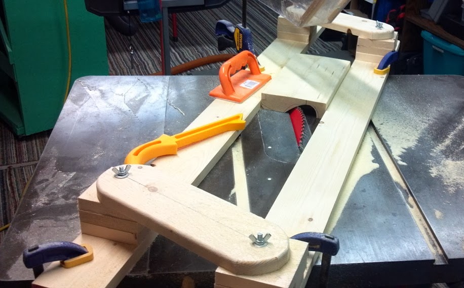 table saw picture frame jig